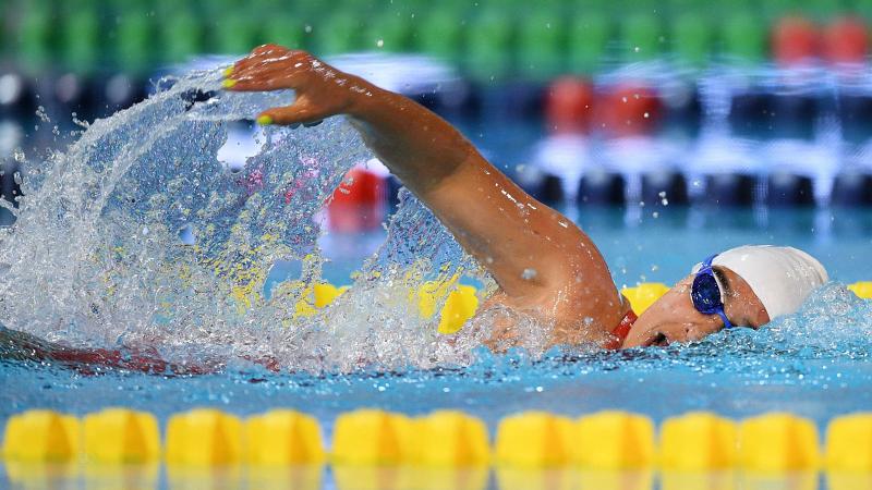 Colombia’s Sara Vargas claimed the 100m freestyle S6 gold medal in the World Championships in Madeira last year.