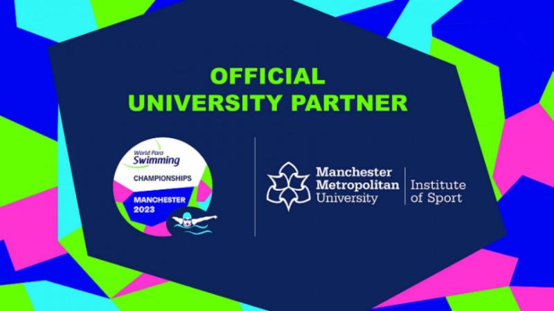 The logo of the Manchester Metropolitan University