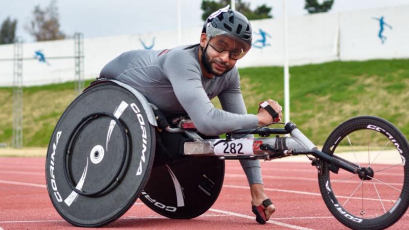 Tunisia's wheelchair racing star Walid Ktila