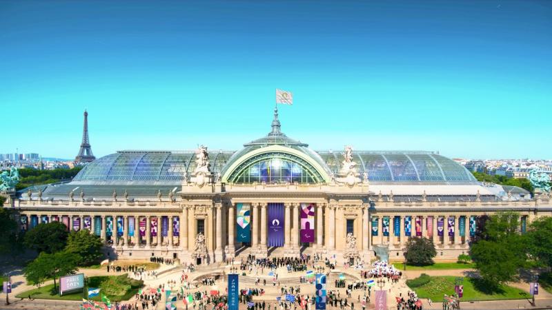 The Grand Palais, one of the venues of the Paris 2024 Paralympic Games.