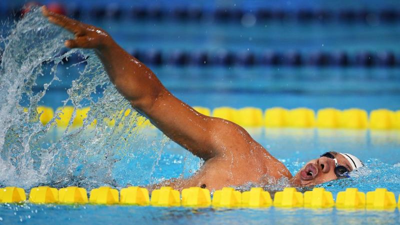 Jesus Hernández has won gold medals in the Paralympics and in the World Championships. 