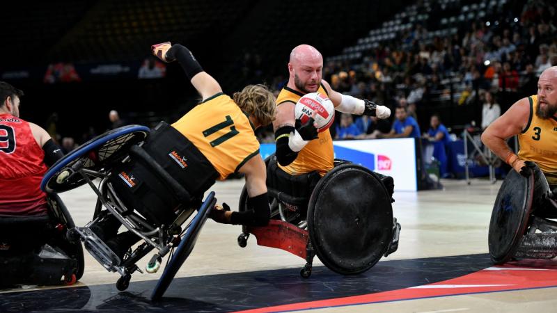 The wheelchair Rugby World Cup 2023 was held in France and won by Australia. 