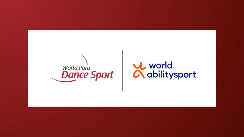 The logos of World Para Dance Sport and World Abilitysport