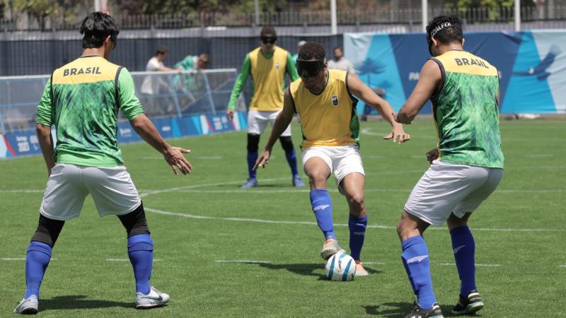 Brazil blind football