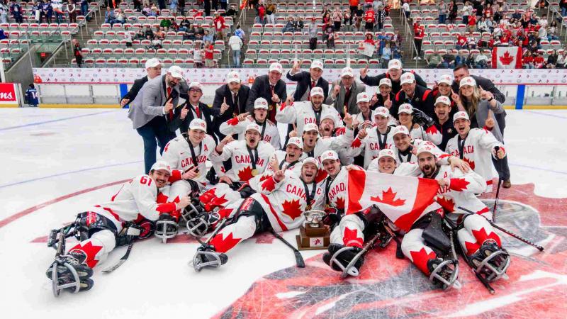 Players celebrate