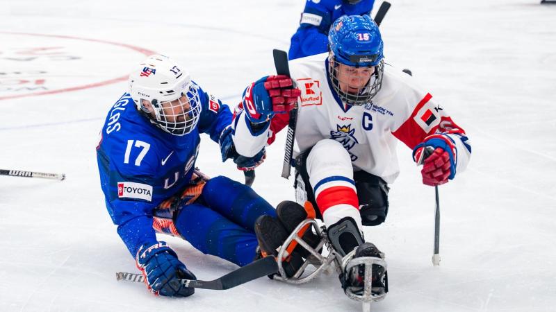 Players compete in a game
