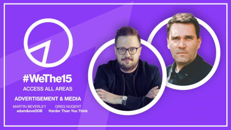 The thumbnail of the WeThe15 podcast