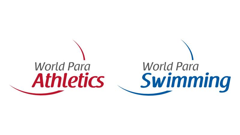 World Para Athletics and World Para Swimming wordmarks