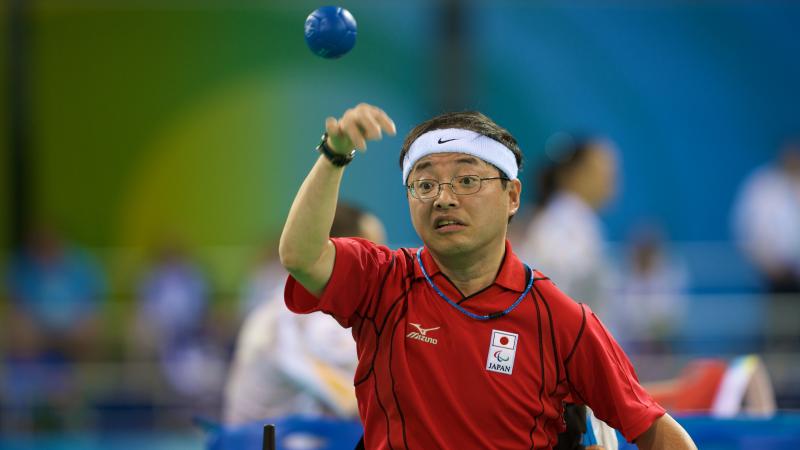 Japanese Boccia Player