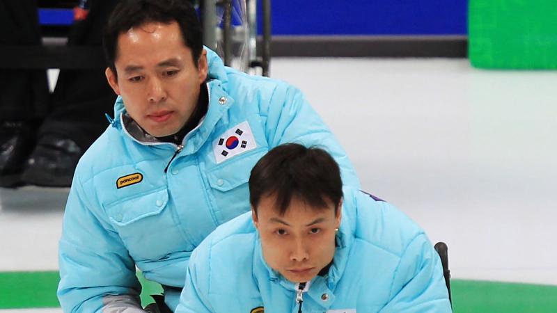South Korea Wheelchair Curling Team