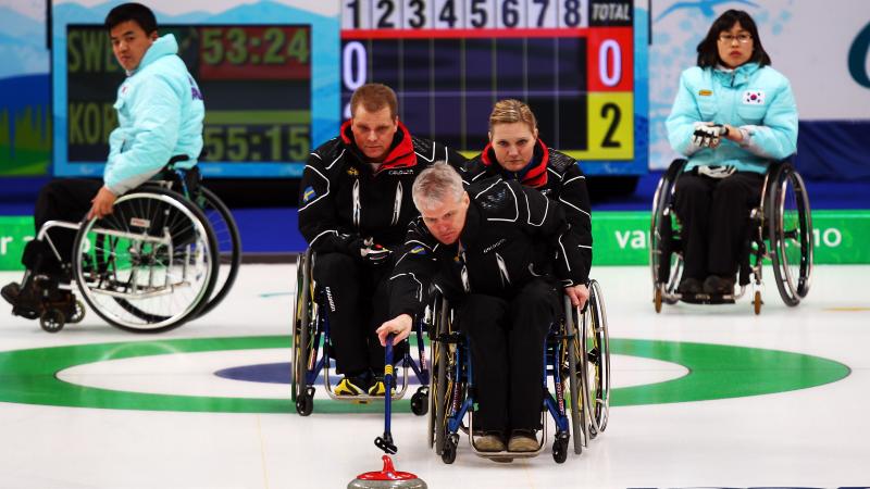 Jalle Jungnell - Sweden Wheelchair Curling Team