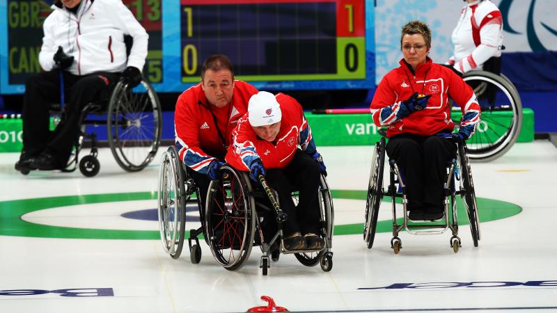 Wheelchair Curling Great Britain Team