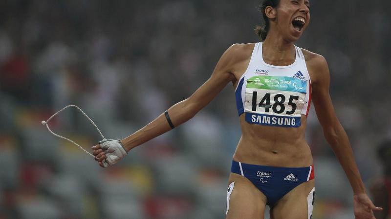 Athlete in a competition Beijing 2008