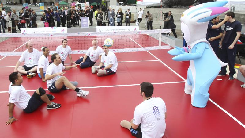 Sitting volleyball games at the 2011 IPD