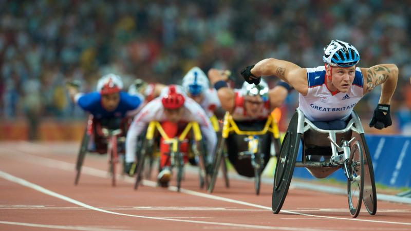 Great Britain's David Weir in Beijing