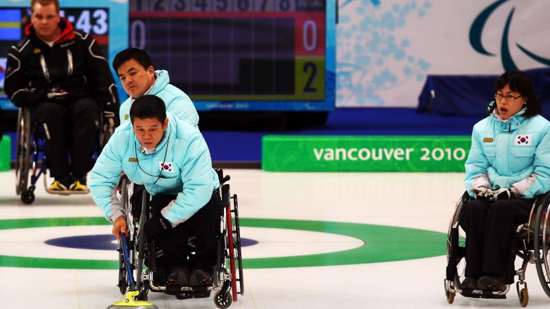 Korea Wheelchair Curling Team