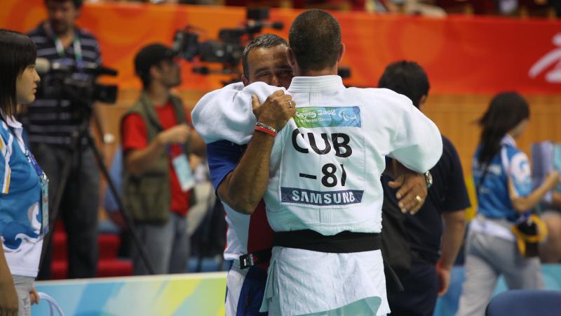 Cuban judoka at the Beijing 2008 Paralympic Games