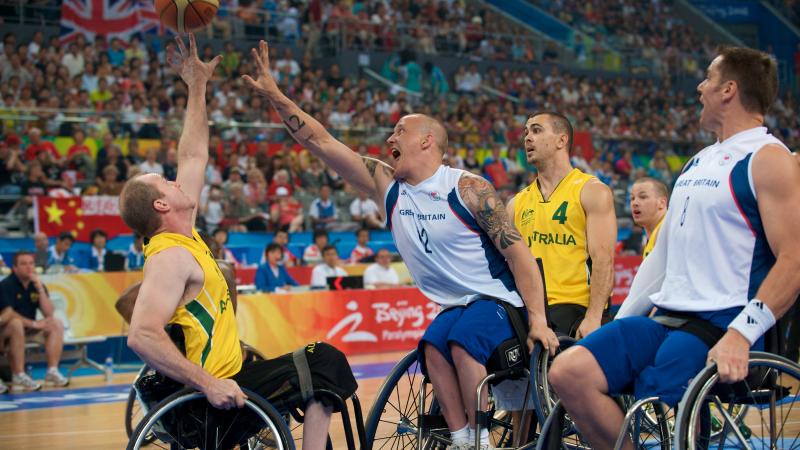 Wheechair Basketball Men game - Great Britain vs Australia