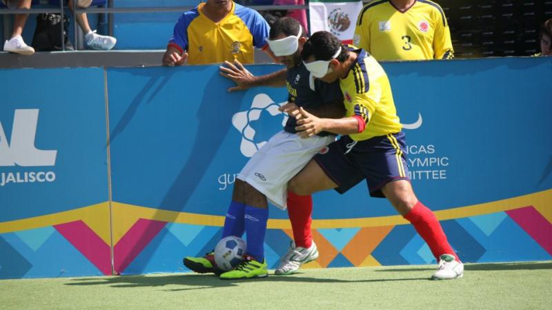 Football 5-a-side match - Brazil vs Colombia