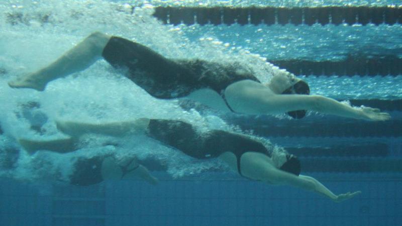 Swimming at the Parapans 2011