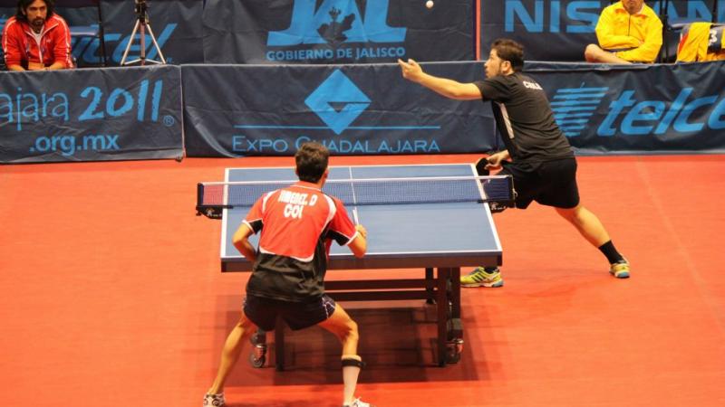 Table Tennis at the Parapans - Chile vs Colombia