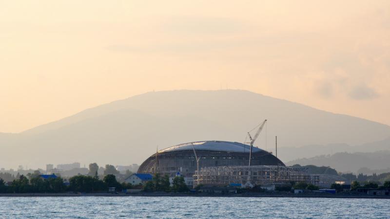 Sochi 2014 Ice Dome - Constructions in progress