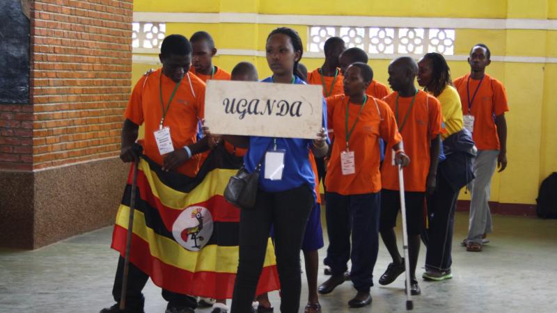Uganda's delegation 