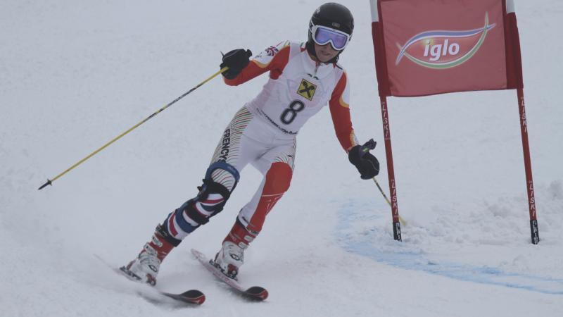 Great Britain's Heather Mills debuted in the 2011-12 ski season