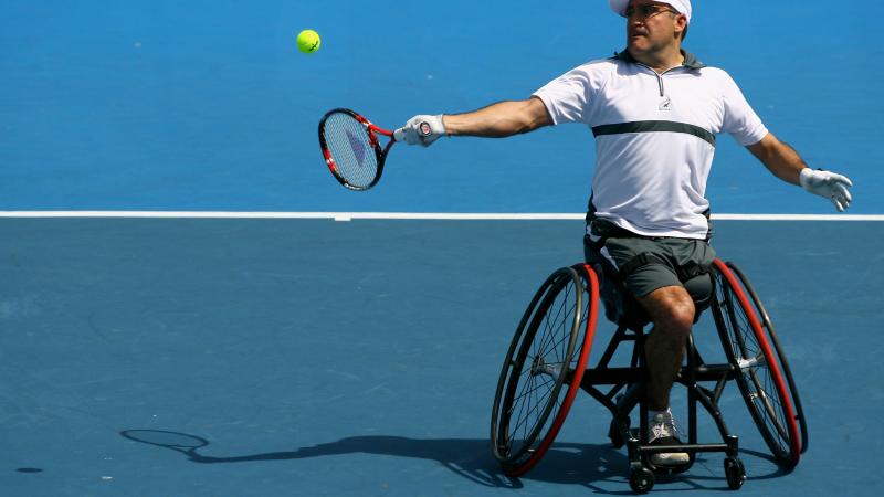 French Wheelchair Tennis player Stephane Houdet