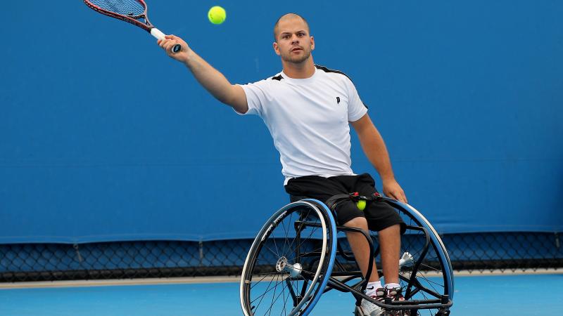 Swedish Wheelchair Tennis Player Stefan Olsson