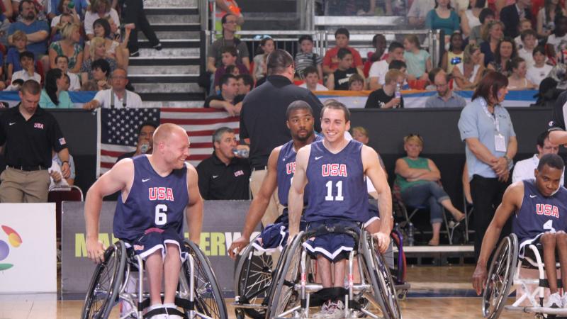 USA men's Wheelchair Basketball
