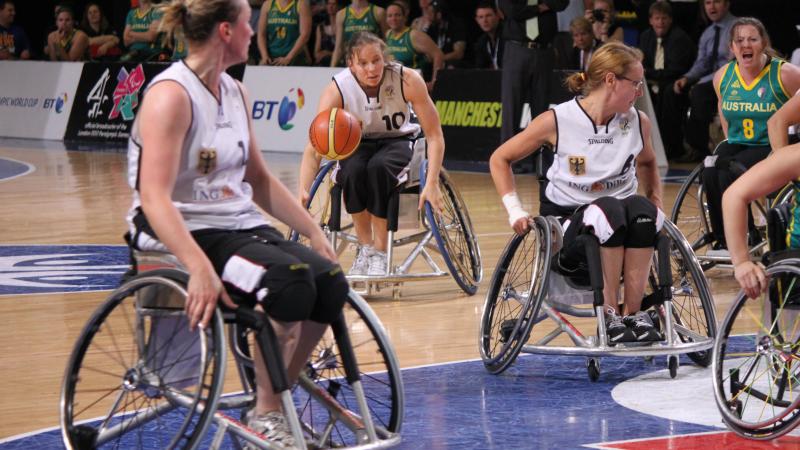 Germany's women's wheelchair basketball team