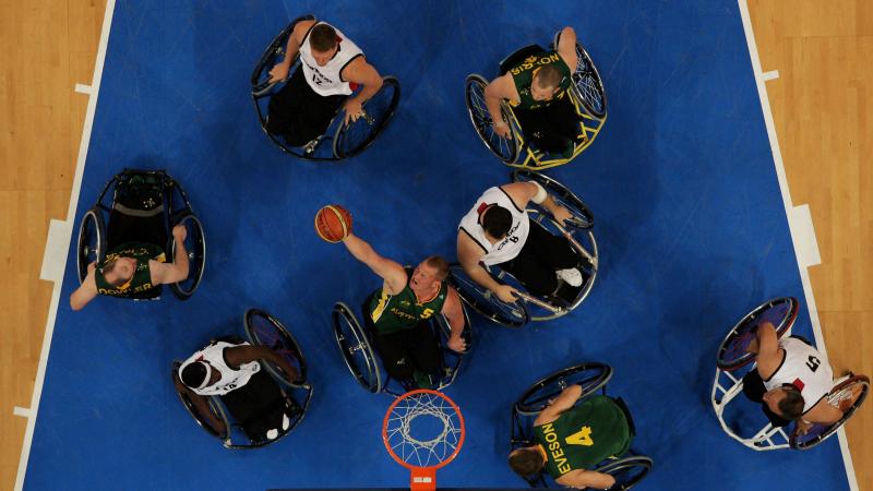 Australia's men's Wheelchair Basketball team