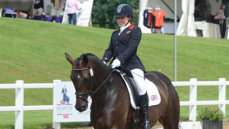 Natasha Baker on horse