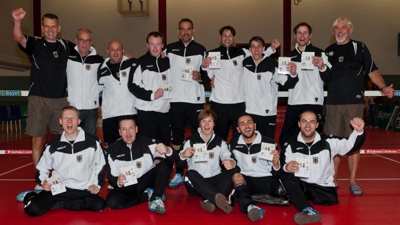 German Sitting Volleyball team