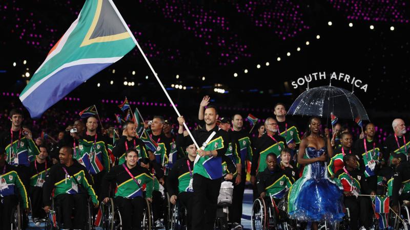 Oscar Pistorius Opening Ceremony