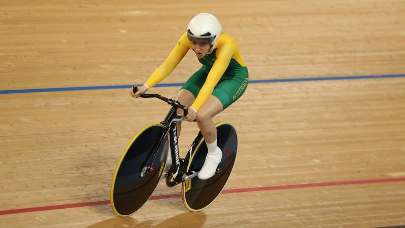 Australian cyclist Jayme Paris