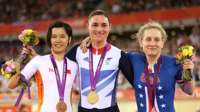 Sarah Storey wins gold, Jennifer Schube silver and Jianping Ruan bronze