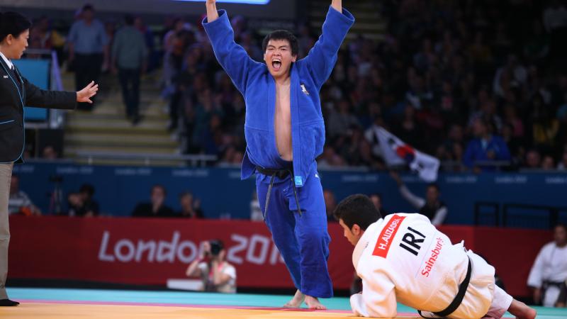 Korean judoka Gwang-Geun Choi 
