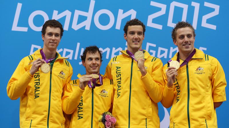 Australian swimming relay