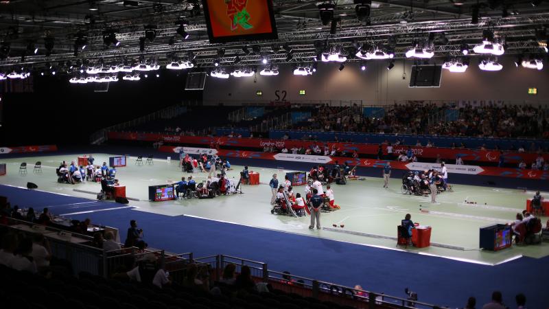 Boccia at the London 2012 games