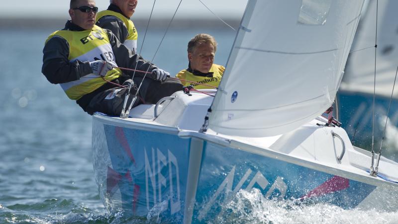 Dutch sailing team at London 2012