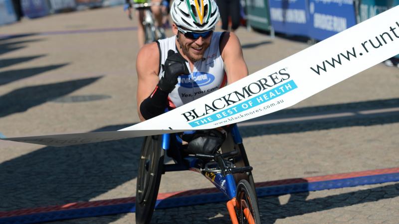 Kurt Fearnley Syndey Marathon 2012