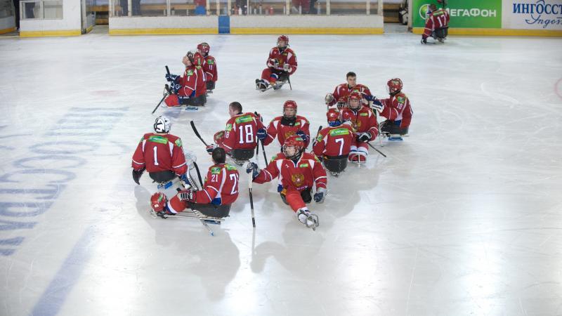 Russia ice sledge hockey