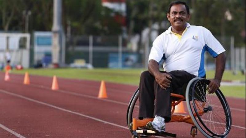 The face of Paralympic Sport in Singapore Frankie Thanapal Sinniah has died aged 61