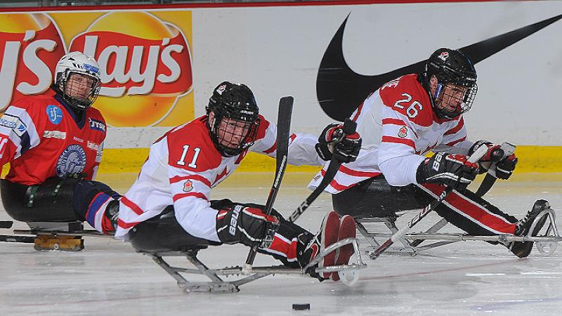 Canada ice sledge hockey