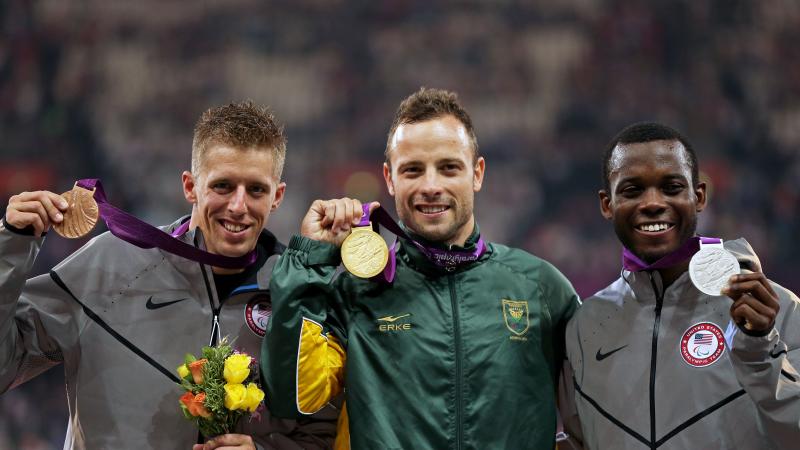 Men's 400m T44 London 2012