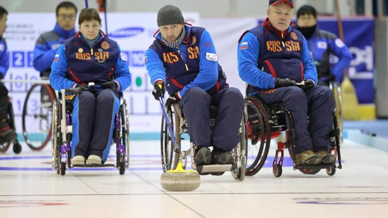 Russia wheelchair curling