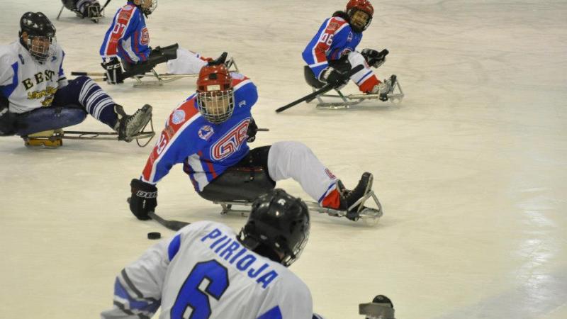 Great Britain ice sledge hockey