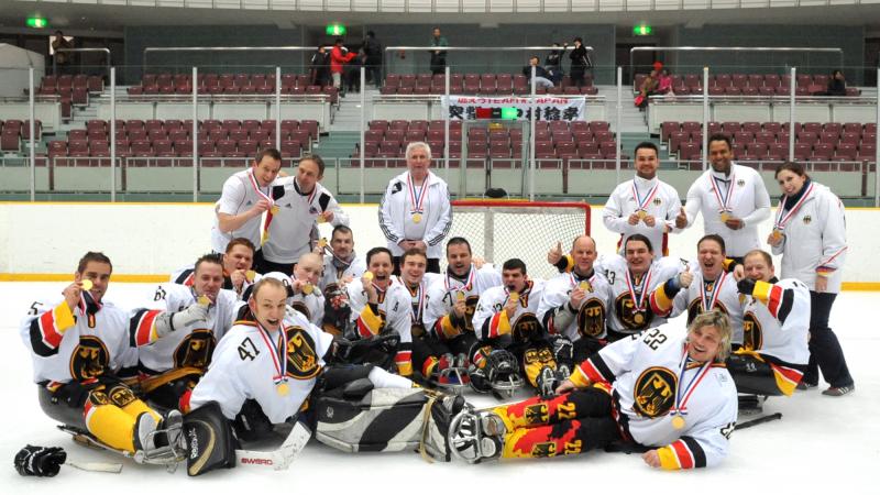 Germany ice sledge hockey